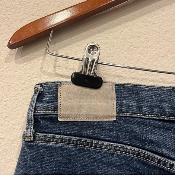 Everlane The Original Cheeky Jean High Rise Straight Leg Normcore Size 27 Crop - Picture 6 of 14
